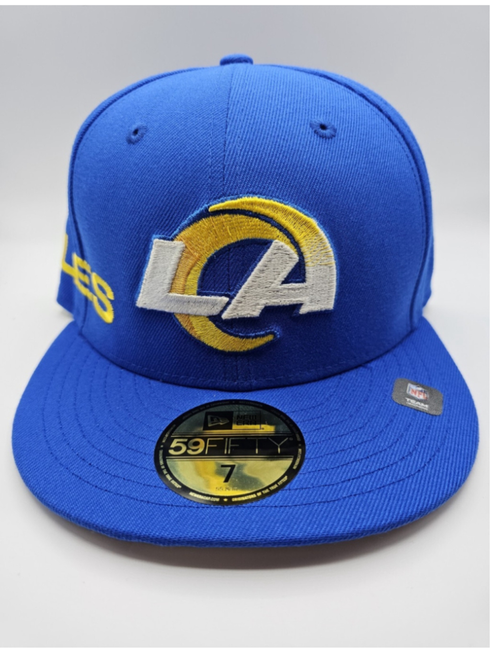 Los Angeles Rams New Era Royal Arch 59FIFTY Fitted Hat 7